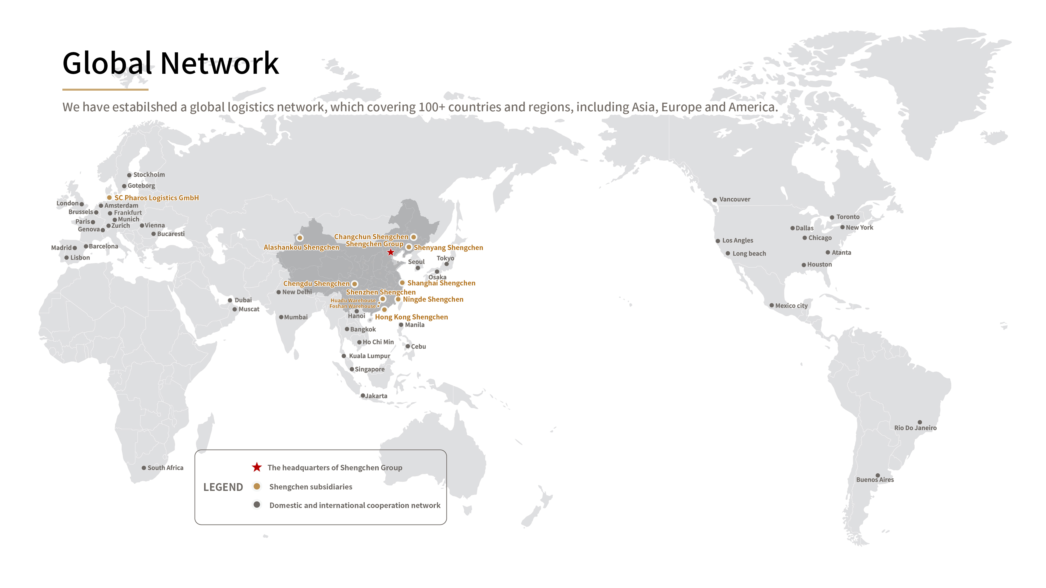 Global Network Map